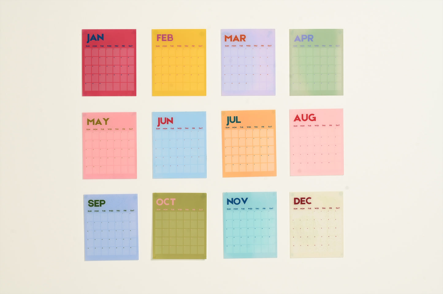 Acrylic Calendar